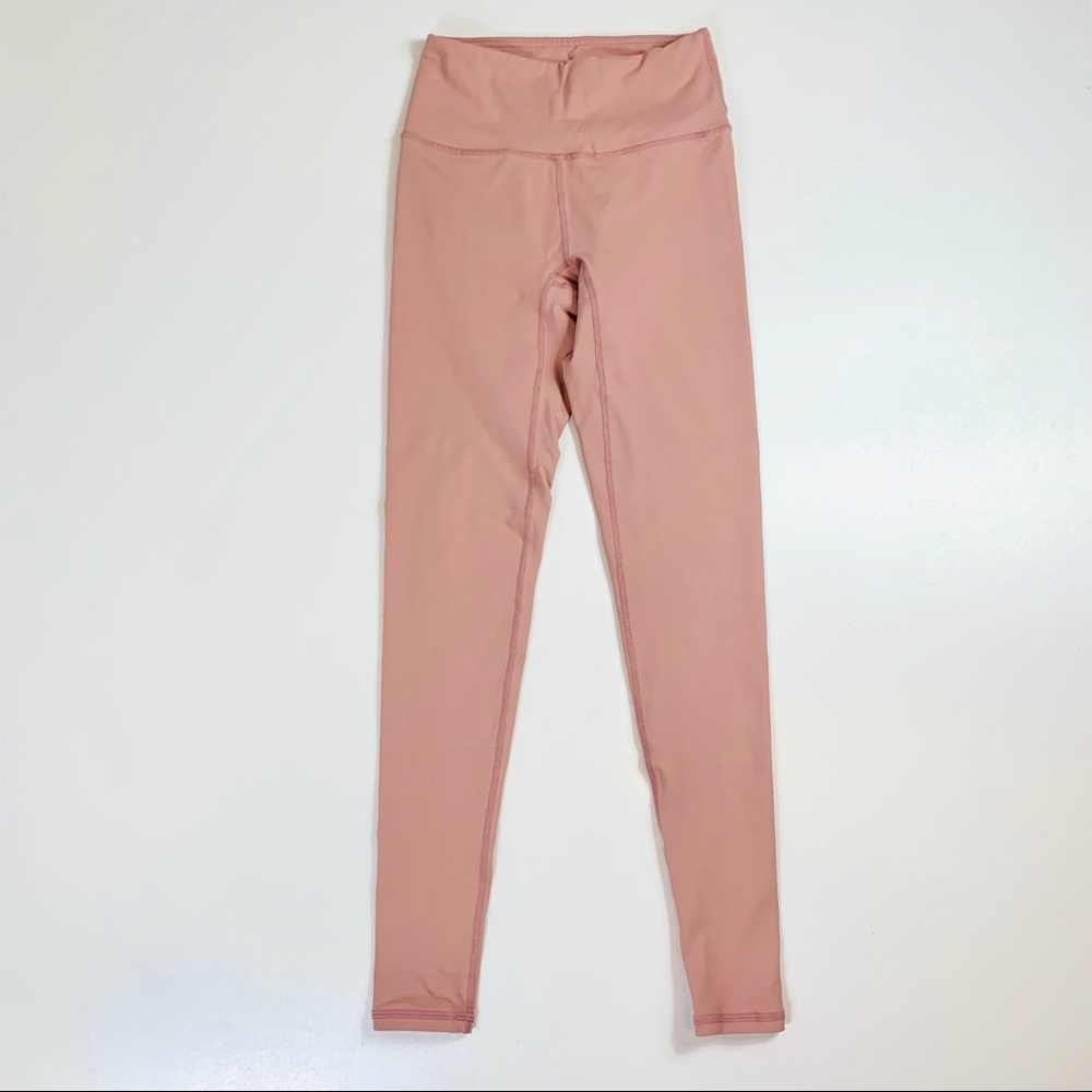 SASKI Dusty Pink High Waist Leggings - Picture 7 of 13